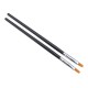 2Pcs Model Color Pen Flat Brush Hand Painting Tools for Oil Painting Pigments