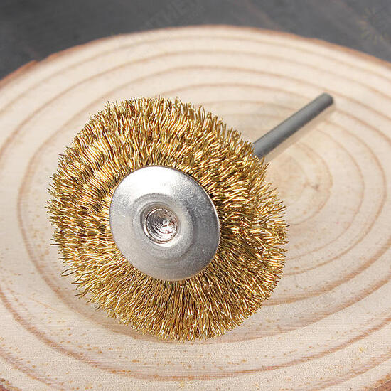 3mm Brass Wire Wheel Brush Cup forDrill Rust Weld Die Grinder 3mm Brass Wire Wheel Brush Cup forDrill Rust Weld Die Grinder
