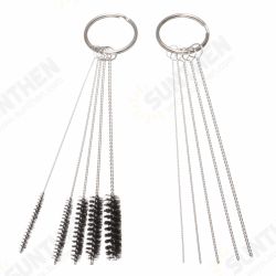 Airbrush Spray Gun Nozzle Cleaning Repair Tool Kit Needle & Brush Set Cleaning Brushes Tool Airbrush Spray Gun Nozzle Cleaning Repair Tool Kit Needle & Brush Set Cleaning Brushes Tool