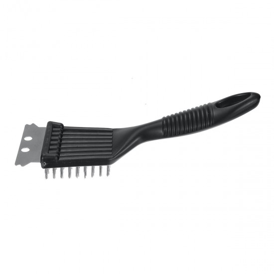 Barbecue Brushes Wire Bristles Cleaning Handle Cooking Steel Grill Brush BBQ Non-stick Outdoor Home BBQ Accessories Tools