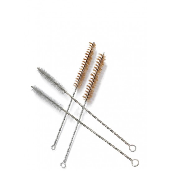 Brass Tube Cleaning Brush Wire Brush Cleaning Polishing Tool Brass Wire Brush For Pipe Tube Cylinder Bores Cleaning Tools