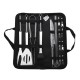 Stainless Steel BBQ Tools Set Barbecue Grilling Utensil Accessories Camping Outdoor Cooking