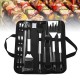 Stainless Steel BBQ Tools Set Barbecue Grilling Utensil Accessories Camping Outdoor Cooking