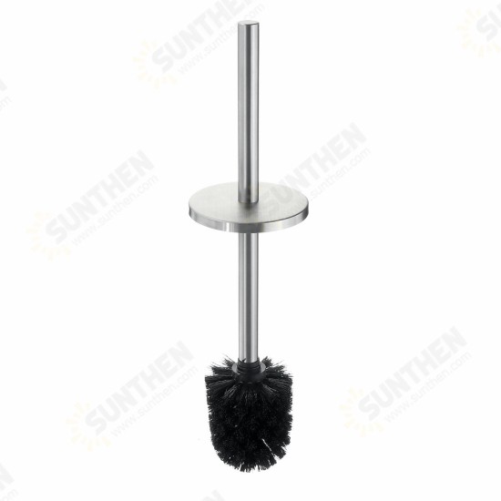 Toilet Cleaning Brushes Wall-mounted Stainless Steel Handle Toilet Bathroom Easy install