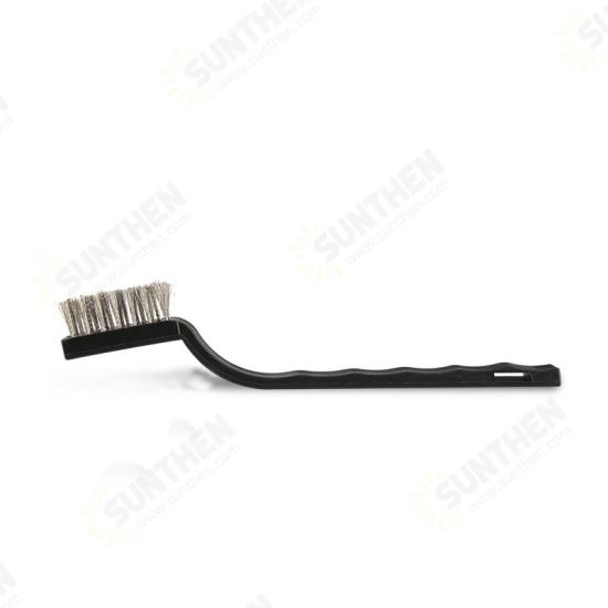 Toothbrush Type Small Wire Brush Industrial Toothbrush Cleaning and Derusting mini Copper Wire Stainless Steel Wire Nylon Diamond Brush