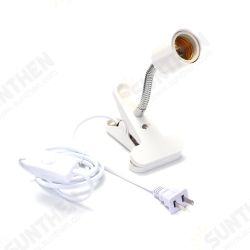 10CM E27 Flexible Pet LED Light Lamp Bulb Adapter Holder Socket with Clip On Off Switch EU US Plug 10CM E27 Flexible Pet LED Light Lamp Bulb Adapter Holder Socket with Clip On Off Switch EU US Plug