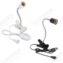10CM E27 Flexible Pet LED Light Lamp Bulb Adapter Holder Socket with Clip On Off Switch EU US Plug 10CM E27 Flexible Pet LED Light Lamp Bulb Adapter Holder Socket with Clip On Off Switch EU US Plug