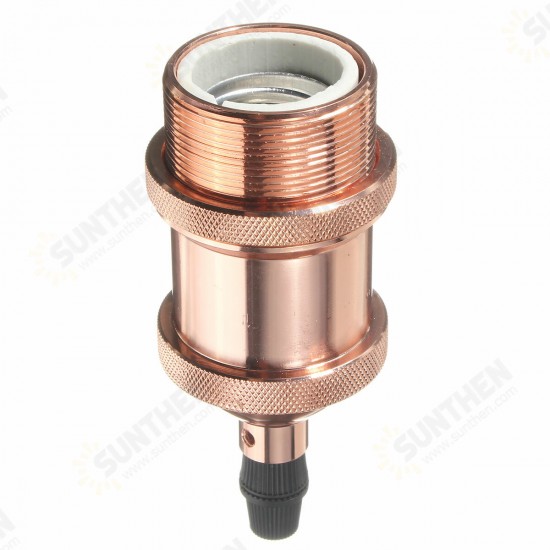 110V-220V E26/E27 Bulb Adapter Copper Light Vintage Holder Retro Lamp Socket for E27 Light Bulb