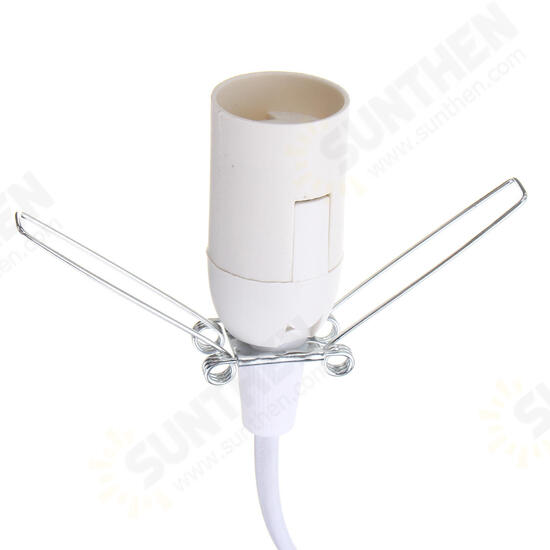 1M E12 Socket Bulb Adapter US Plug with Dimmer Cable Cord Switch for Himalayan Salt Lamp Electric