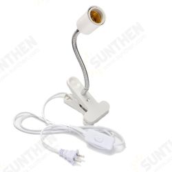 20CM E27 Flexible Pet LED Light Lamp Bulb Adapter Holder Socket with Clip On Off Switch EU US Plug 20CM E27 Flexible Pet LED Light Lamp Bulb Adapter Holder Socket with Clip On Off Switch EU US Plug