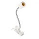 30CM E27 Flexible Pet Heat LED Light Bulb Adapter Lamp Holder Socket with Clip On Off Switch