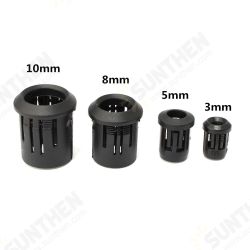 3/5/8/10MM LED Black Plastic Light Lamp Light Emitting Diode Holder Clip Bezel Mount 3/5/8/10MM LED Black Plastic Light Lamp Light Emitting Diode Holder Clip Bezel Mount