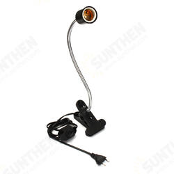 40CM E27 Flexible Pet Heat Light Bulb Adapter Lamp Holder Socket with Clip Dimming Switch EU US Plug 40CM E27 Flexible Pet Heat Light Bulb Adapter Lamp Holder Socket with Clip Dimming Switch EU US Plug
