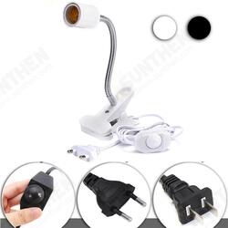 40CM E27 Flexible Pet Heat Light Bulb Adapter Lamp Holder Socket with Clip Dimming Switch EU US Plug 40CM E27 Flexible Pet Heat Light Bulb Adapter Lamp Holder Socket with Clip Dimming Switch EU US Plug
