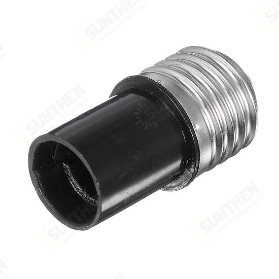 AC100-240V 4A Black E27 To E14 Lamp Holder Light Socket Bulb Adapter