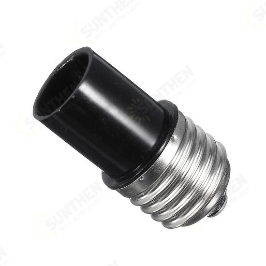 AC100-240V 4A Black E27 To E14 Lamp Holder Light Socket Bulb Adapter