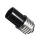 AC100-240V 4A Black E27 To E14 Lamp Holder Light Socket Bulb Adapter