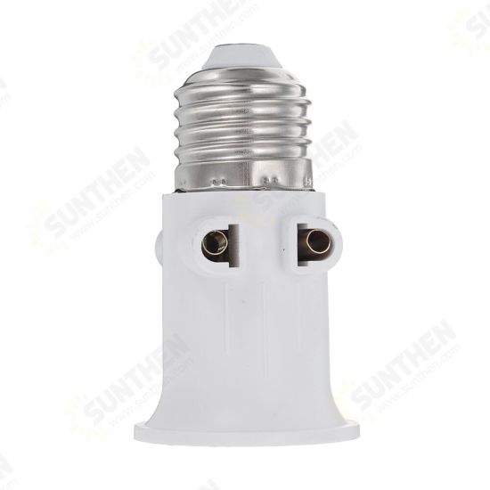 AC100-240V 4A E27 ABS EU Plug Connector Accessories Bulb Adapter Lamp Holder Base Screw Light Socket