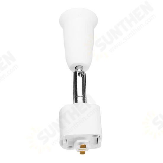 AC100-240V 4A E27 Lamp Base Light Socket Adapter for Track Lighting