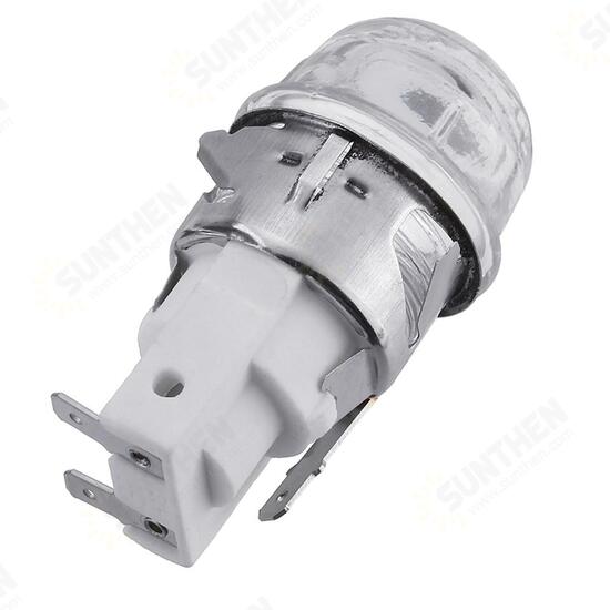 E14 2501 Oven Lamp Holder Bulb Adapter High Temperature 300 Degrees AC110-220V