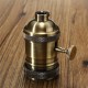 E26/E27 Retro Vintage Edison Industrial Light Bulb Lamp Holder Socket With Switch