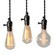 E26/E27 Solid Industrial Triple Lamp Sockets Vintage Edison Hanging Pendant Lamp Holder