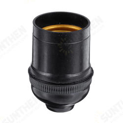 E27 6A Black Retro Light Bulb Adapter Lamp Holder Pendant Edison Screw Cap Socket Light Fittings AC250V E27 6A Black Retro Light Bulb Adapter Lamp Holder Pendant Edison Screw Cap Socket Light Fittings AC250V