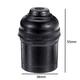 E27 6A Black Retro Light Bulb Adapter Lamp Holder Pendant Edison Screw Cap Socket Light Fittings AC250V