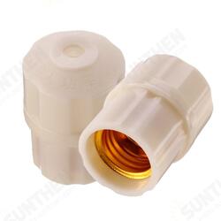 E27 6A Round Plastic Base Screw Light Socket Bulb Adapter Lamp Holder AC250V E27 6A Round Plastic Base Screw Light Socket Bulb Adapter Lamp Holder AC250V