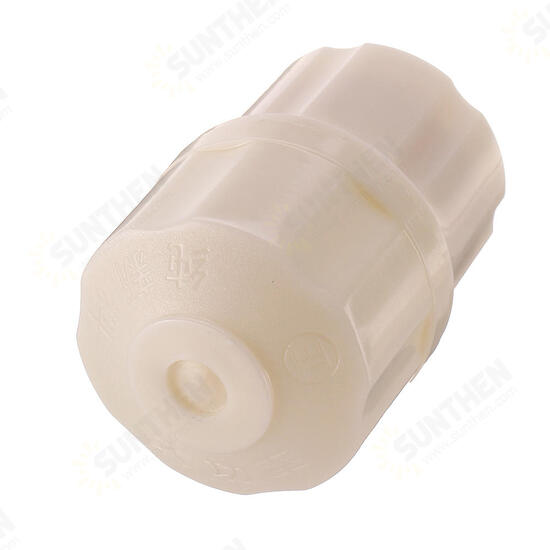 E27 6A Round Plastic Base Screw Light Socket Bulb Adapter Lamp Holder AC250V