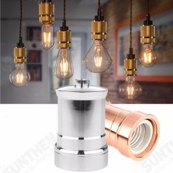 E27 E26 Aluminium Retro Vintage Industrial Edison Screw Light Socket Lamp Holder E27 E26 Aluminium Retro Vintage Industrial Edison Screw Light Socket Lamp Holder