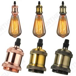 E27 E26 Vintage Retro Edison Screw Bulb Socket Lamp Holder Light Fitting Adapter E27 E26 Vintage Retro Edison Screw Bulb Socket Lamp Holder Light Fitting Adapter