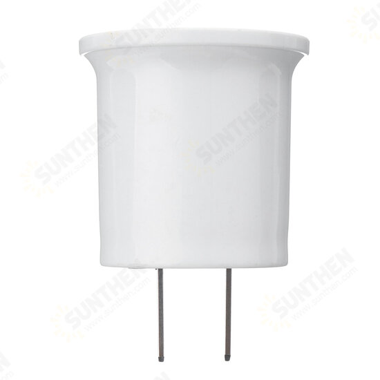 E27 Light Socket To EU/US Plug Holder Adapter Converter For Bulb Lamp