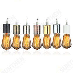 E27 Retro Vintage Edison Ceramic Screw Round Shape Bulb Adapter Hang Lamp Holder Light Socket Fitting E27 Retro Vintage Edison Ceramic Screw Round Shape Bulb Adapter Hang Lamp Holder Light Socket Fitting