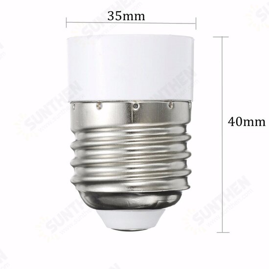 E27 to E14 Base LED Light Lamp Bulb Adapter Adaptor Converter Screw Socket Fit