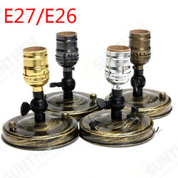 E27/E26 Edison Vintage Light Bulb Socket Silver/Golden/Green Patina/Black Holder 110-240V E27/E26 Edison Vintage Light Bulb Socket Silver/Golden/Green Patina/Black Holder 110-240V