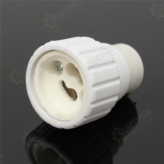 MR16/GU5.3 To GU10 Light Bulb Base Socket Lamp Adapter Converter Holder AC100-240V