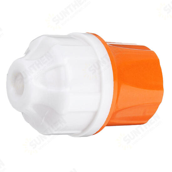 Orange Suspended Lamp Holder E27 Screw Socket Light Bulb Adapter AC250V