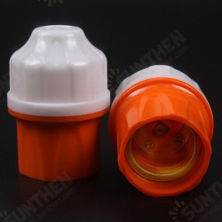 Orange Suspended Lamp Holder E27 Screw Socket Light Bulb Adapter AC250V Orange Suspended Lamp Holder E27 Screw Socket Light Bulb Adapter AC250V