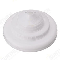 White Engineering Line Zero Plastic Round Hanging Box Ceiling Lamp Holder Light Bulb Adapter White Engineering Line Zero Plastic Round Hanging Box Ceiling Lamp Holder Light Bulb Adapter