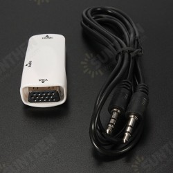 1080P HDMI Female to VGA Female Video Converter Adapter 1080P HDMI Female to VGA Female Video Converter Adapter