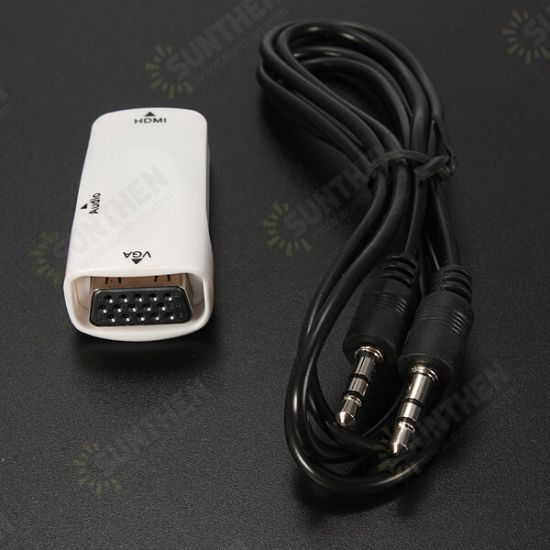 1080P HDMI Female to VGA Female Video Converter Adapter