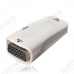 1080P HDMI Female to VGA Female Video Converter Adapter 1080P HDMI Female to VGA Female Video Converter Adapter