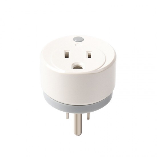 10A Tuya Mini Smart Plug WiFi Smart Socket US Plug Type Power Monitor Wireless Control Compatible Alexa Google Home