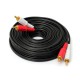 10M/ 33Ft Dual RCA to RCA Audio Video AV Cable For HDTV DVD VCR Stereo