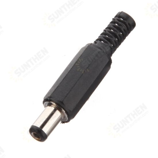 2.1 x 5.5mm DC Power Male Plug Jack Adapter Connector For CCTV Camera