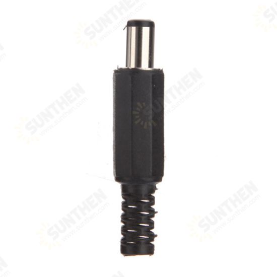 2.1 x 5.5mm DC Power Male Plug Jack Adapter Connector For CCTV Camera