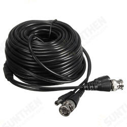 65Ft 20M Security Camera Cable Video Power Extension Wire CCTV DVR BNC RCA Cord 65Ft 20M Security Camera Cable Video Power Extension Wire CCTV DVR BNC RCA Cord