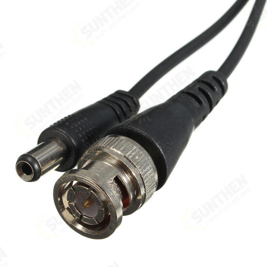 65Ft 20M Security Camera Cable Video Power Extension Wire CCTV DVR BNC RCA Cord