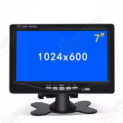 7003HDMI 7Inch Color LCD Display 1024 x 600 Monitor Support HDMI+VGA+AV for PC CCTV Security Camera Bus Truck Microscope 7003HDMI 7Inch Color LCD Display 1024 x 600 Monitor Support HDMI+VGA+AV for PC CCTV Security Camera Bus Truck Microscope